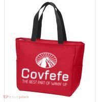Covfefe The Best Part of Wakin' Up Parody Tote Bag thumb 3