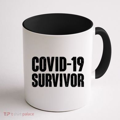 Covid-19 Survivor Coffee Mug back