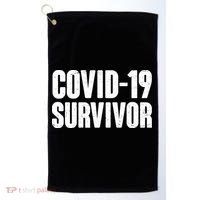 Covid-19 Survivor Golf Towel thumb 0