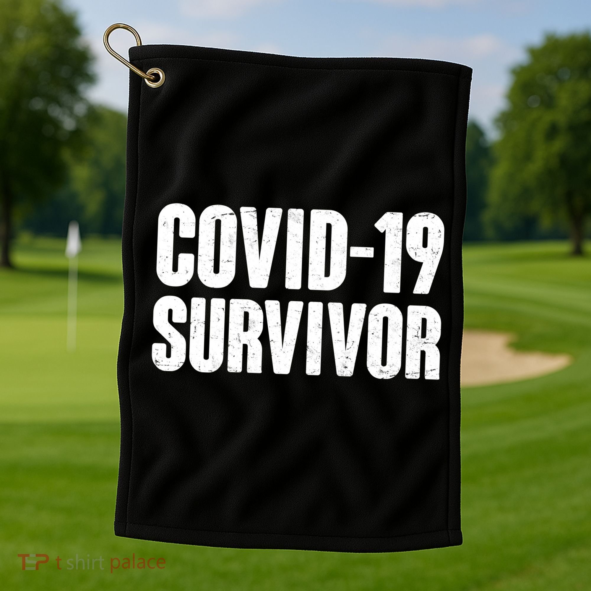 Covid-19 Survivor Golf Towel