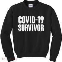 Covid-19 Survivor Kids Sweatshirt thumb 0