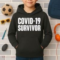 Covid-19 Survivor Kids Hoodie thumb 2