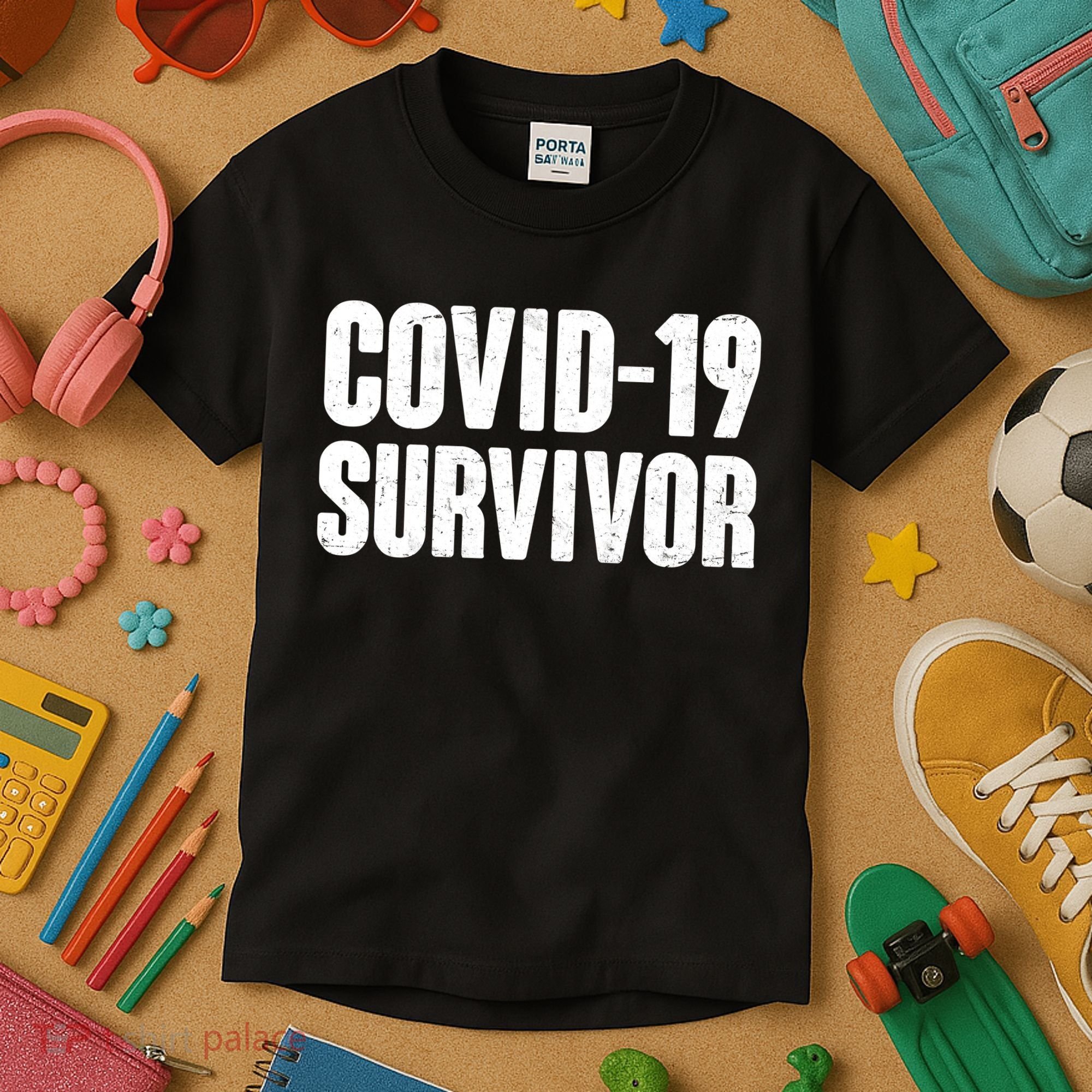 Covid-19 Survivor Kids T-Shirt