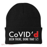 CoVID'd Been There Done That Beanie thumb 0