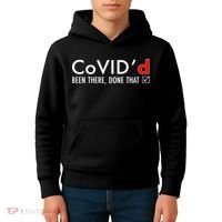CoVID'd Been There Done That Kids Hoodie thumb 4