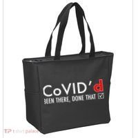CoVID'd Been There Done That Tote Bag thumb 2