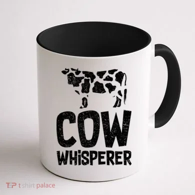 Cow Whisperer Coffee Mug back