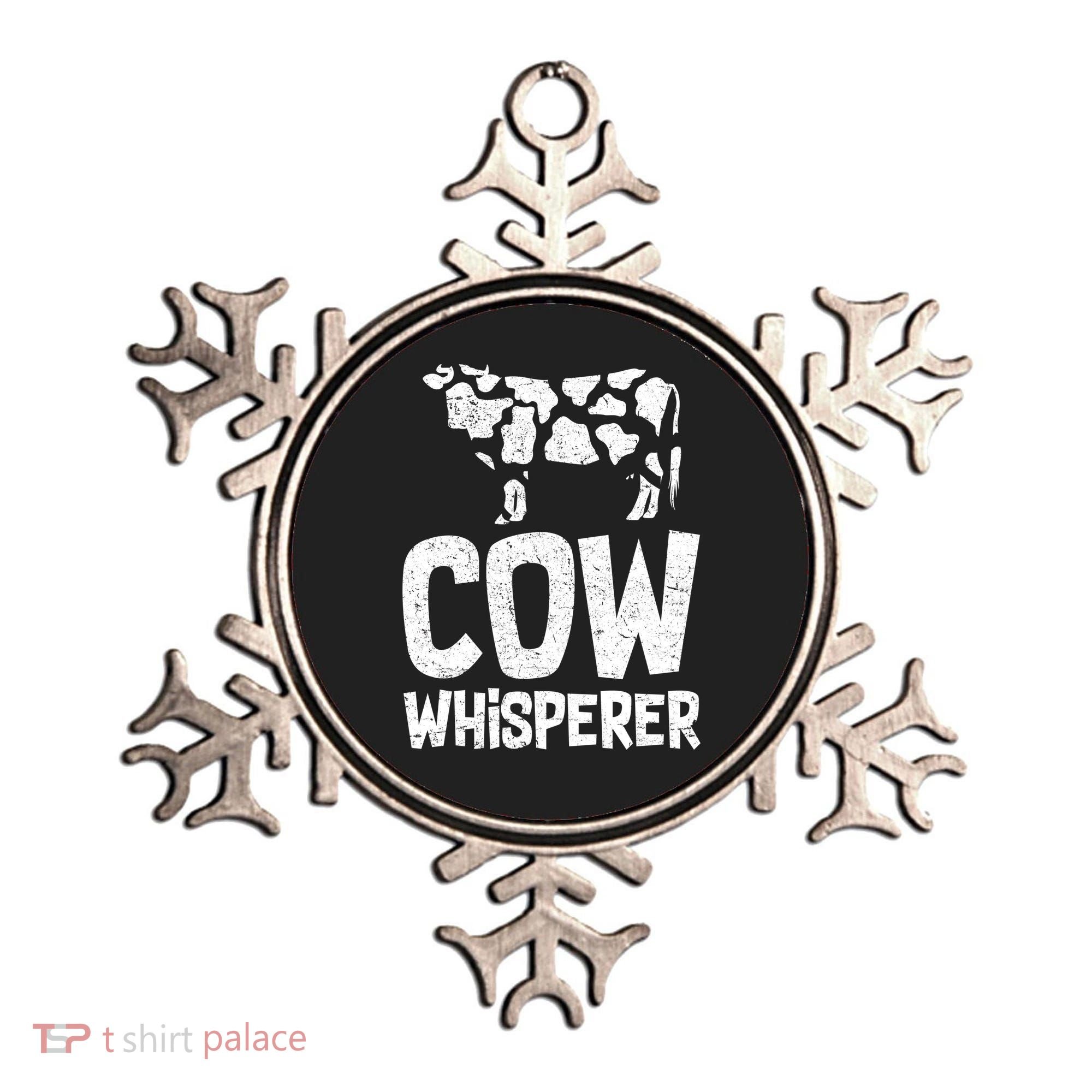 Cow Whisperer Ornament