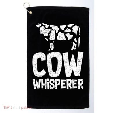Cow Whisperer Golf Towel