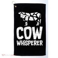 Cow Whisperer Golf Towel thumb 0