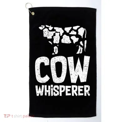 Cow Whisperer Golf Towel
