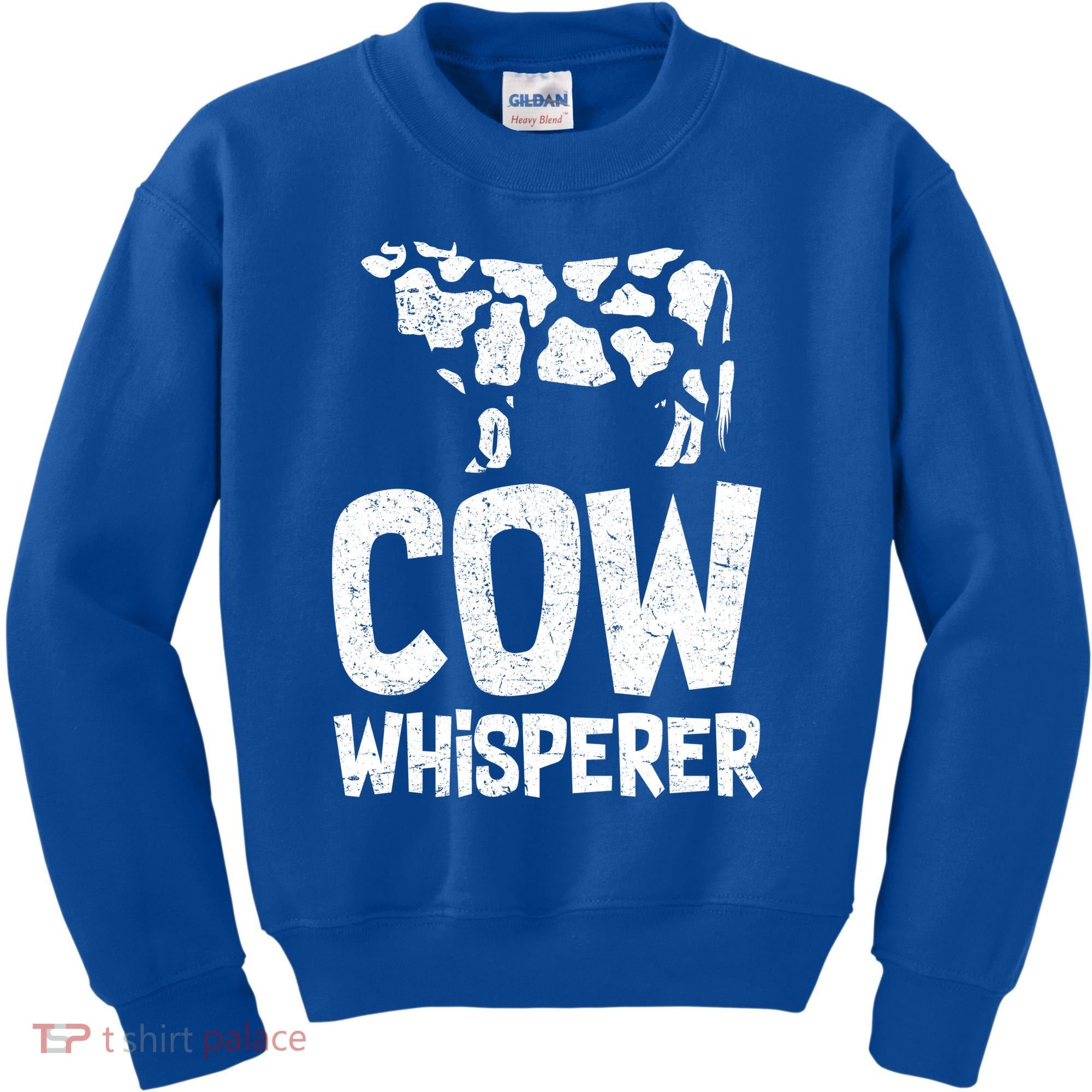 Cow Whisperer Kids Sweatshirt