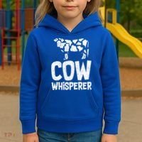 Cow Whisperer Kids Hoodie thumb 3