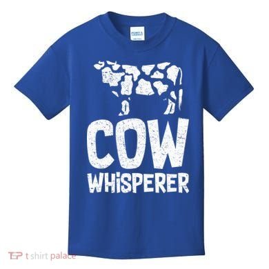 Cow Whisperer Kids T-Shirt