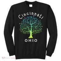 Cincinnati Ohio With Tree Love For Cincinnati Sweatshirt thumb 0