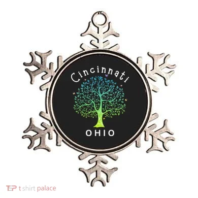 Cincinnati Ohio With Tree Love For Cincinnati Ornament