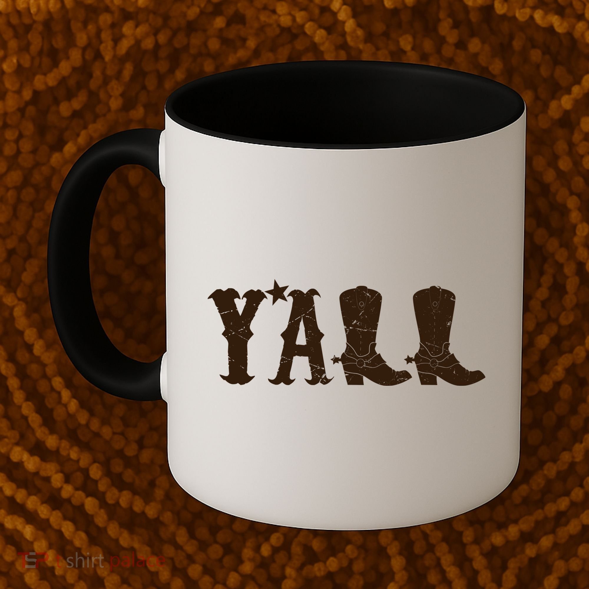 Cowboy Boots Y'ALL Coffee Mug