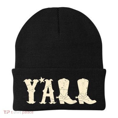 Cowboy Boots Y'ALL Beanie