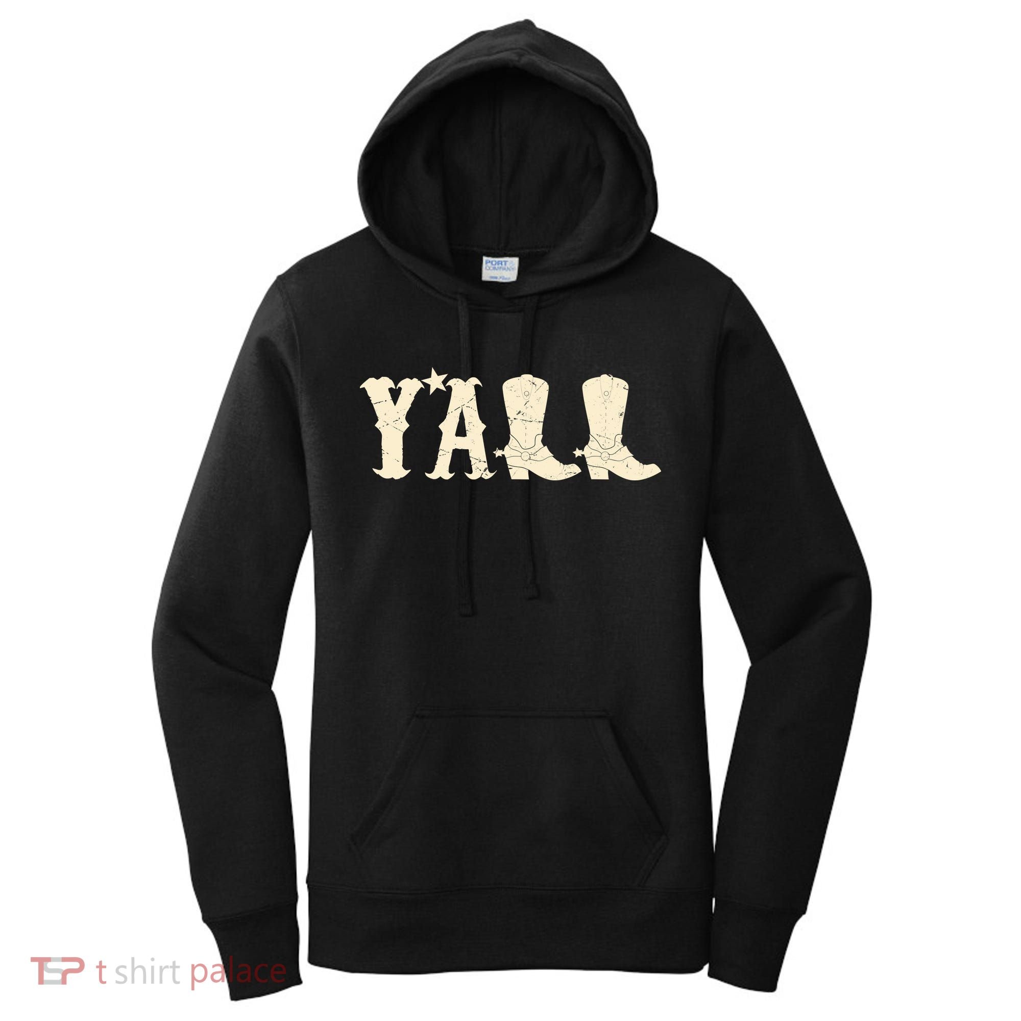 Cowboy Boots Y'ALL Women's Hoodie