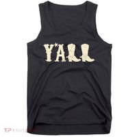 Cowboy Boots Y'ALL Tank Top thumb 0