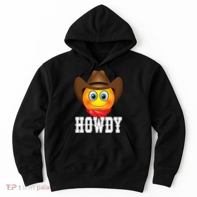 Cowboy Emoji HOWDY! Hoodie