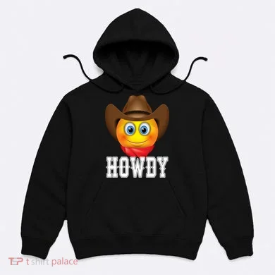 Cowboy Emoji HOWDY! Hoodie