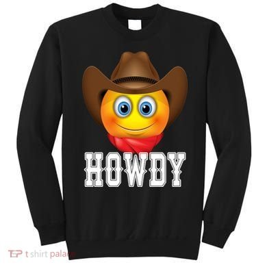 Cowboy Emoji HOWDY! Sweatshirt