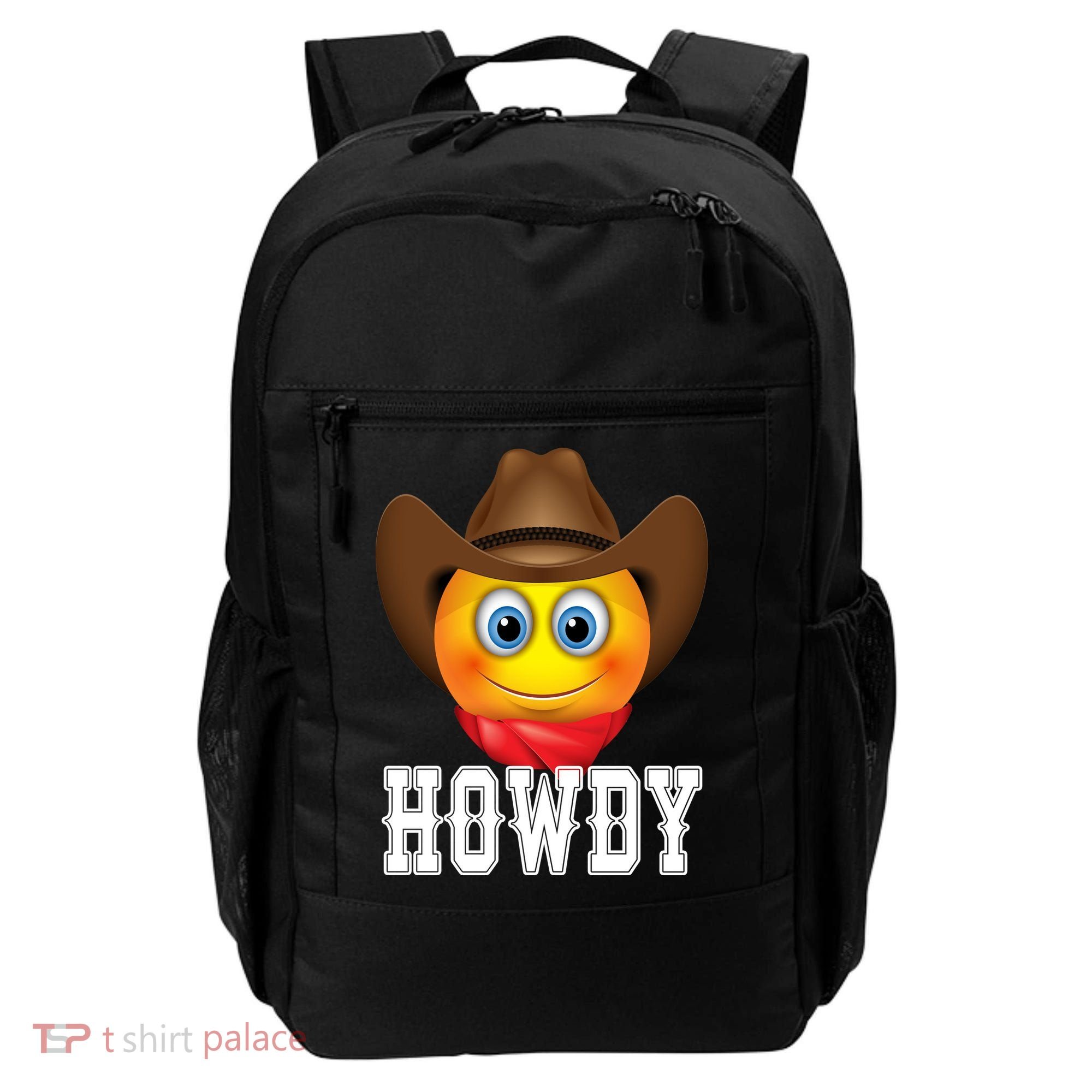 Cowboy Emoji HOWDY! Backpack