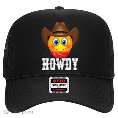Cowboy Emoji HOWDY! Hat