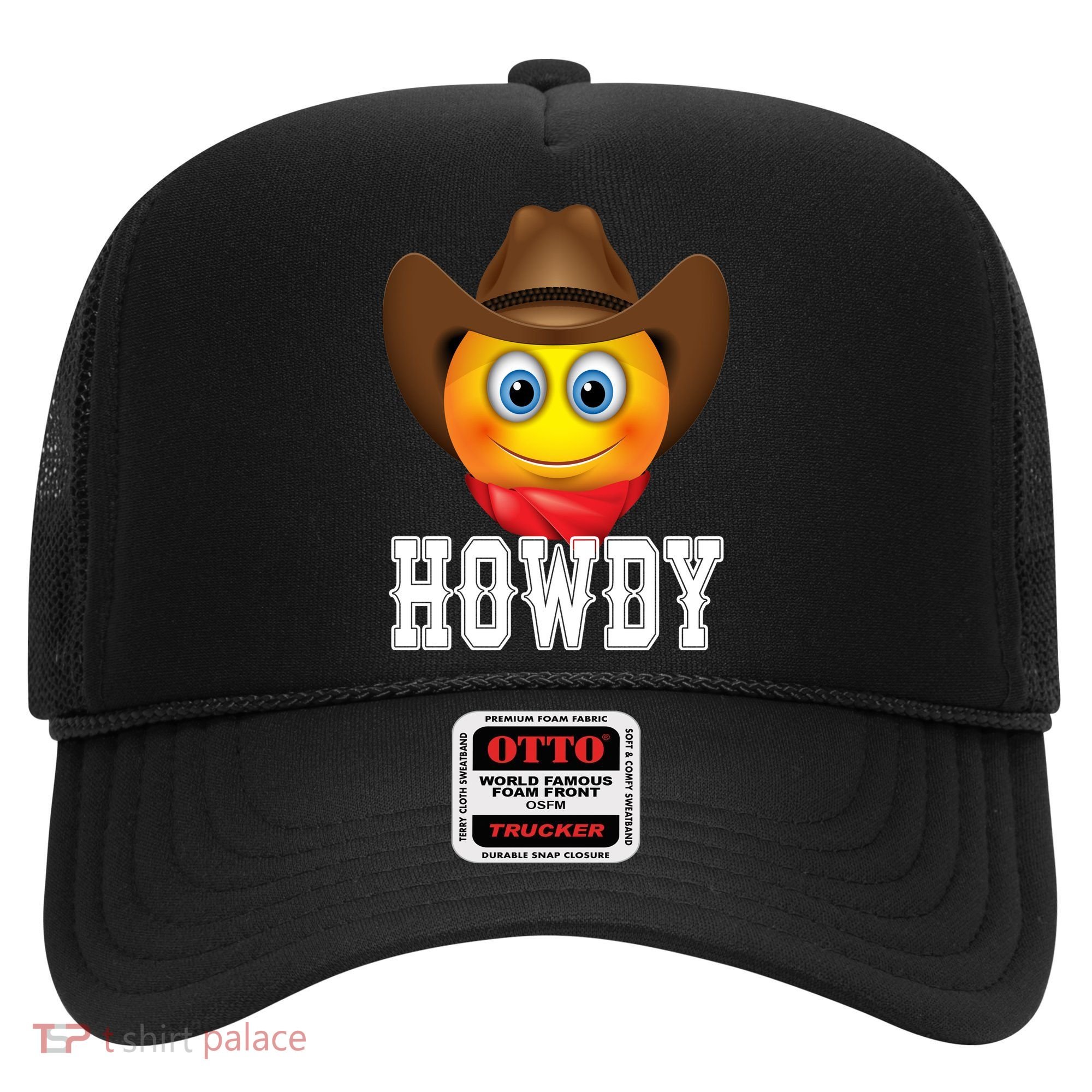 Cowboy Emoji HOWDY! Hat