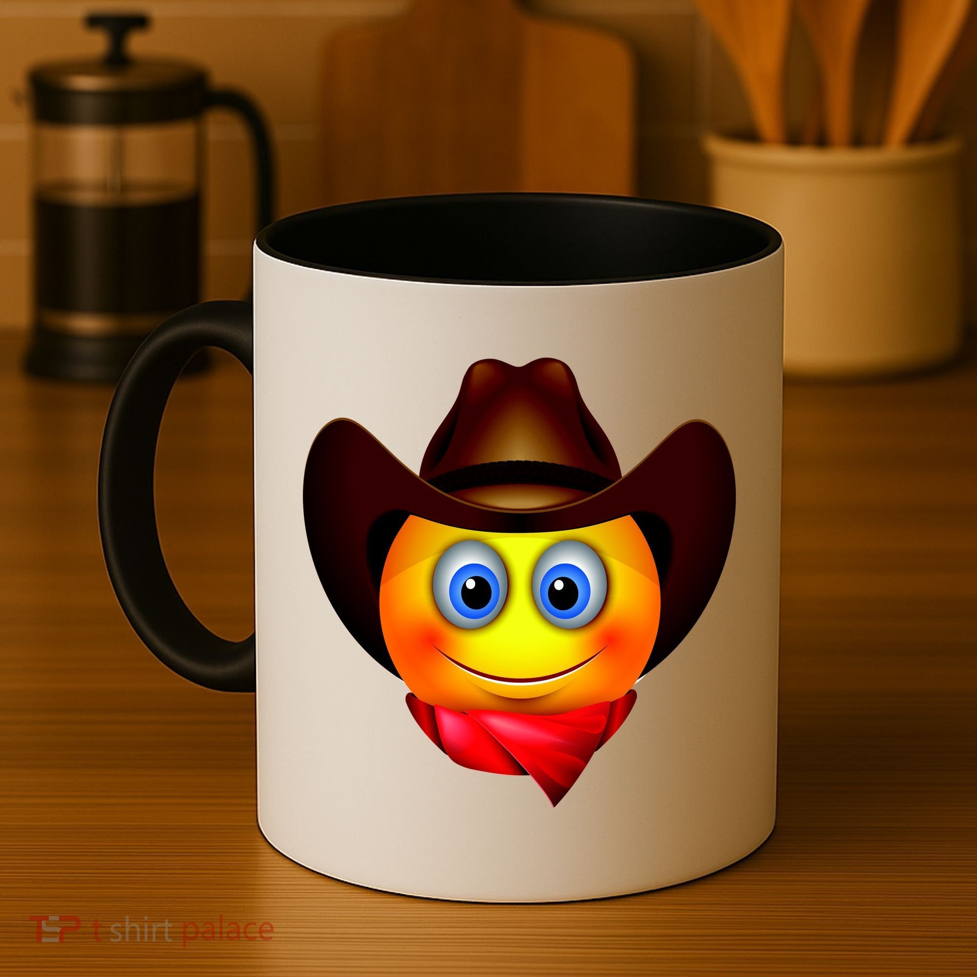 Cowboy Emoji Smiley Coffee Mug