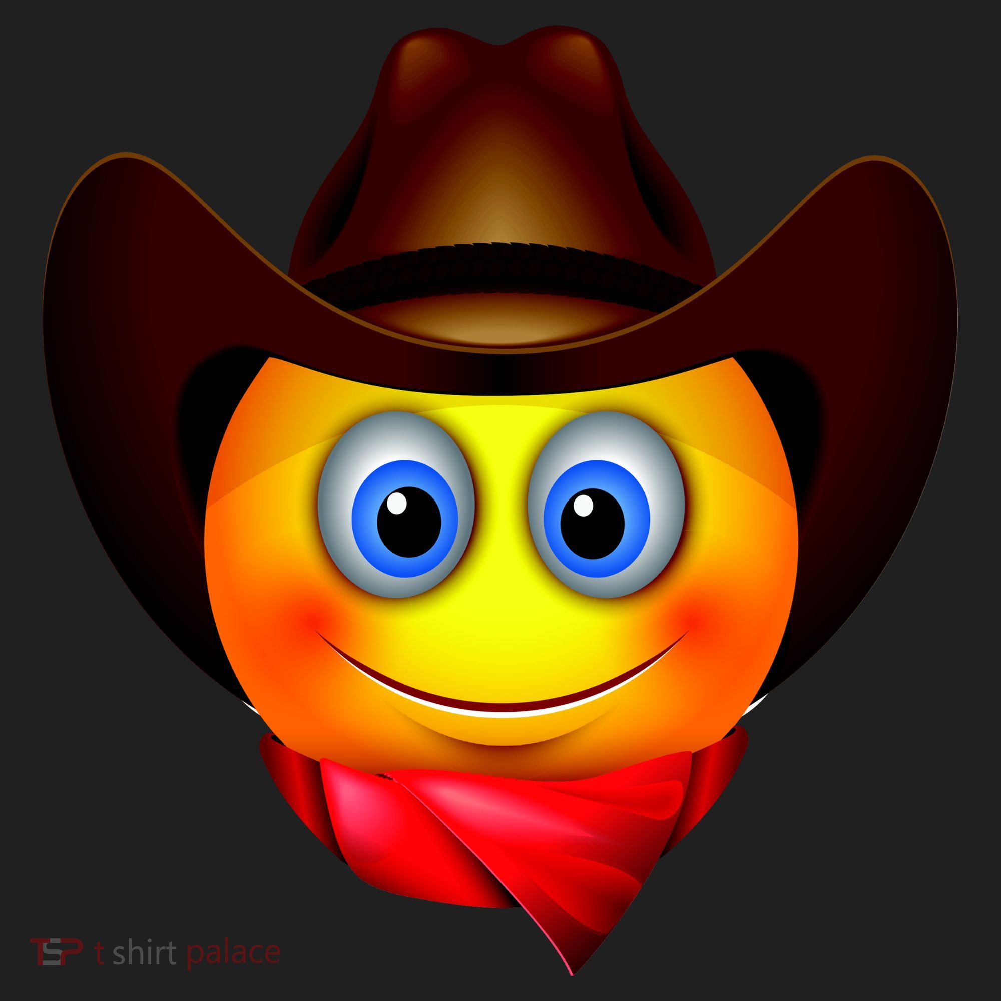 Cowboy Emoji Smiley Tumbler