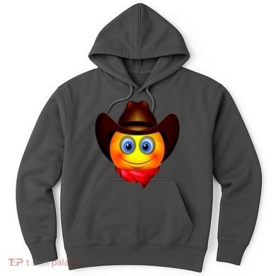 Cowboy Emoji Smiley Hoodie
