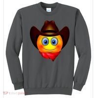 Cowboy Emoji Smiley Sweatshirt thumb 0