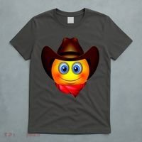 Cowboy Emoji Smiley T-Shirt thumb 5