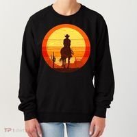 Cowboy Gamer Sunset Women's Sweatshirt thumb 0