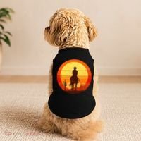 Cowboy Gamer Sunset Doggie Tank thumb 2