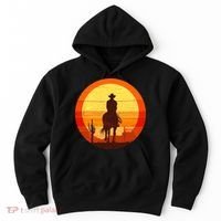 Cowboy Gamer Sunset Hoodie thumb 0