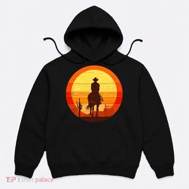 Cowboy Gamer Sunset Hoodie