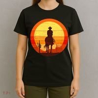 Cowboy Gamer Sunset T-Shirt thumb 4