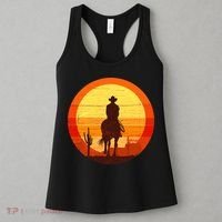 Cowboy Gamer Sunset Women's Tank Top thumb 3