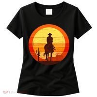 Cowboy Gamer Sunset Women's T-Shirt thumb 0