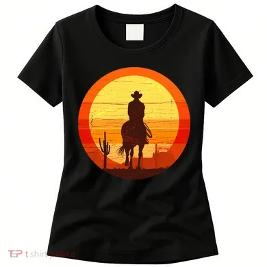 Cowboy Gamer Sunset Women's T-Shirt