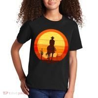 Cowboy Gamer Sunset Kids T-Shirt thumb 2