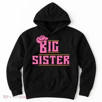 Cowgirl Big Sister Hoodie