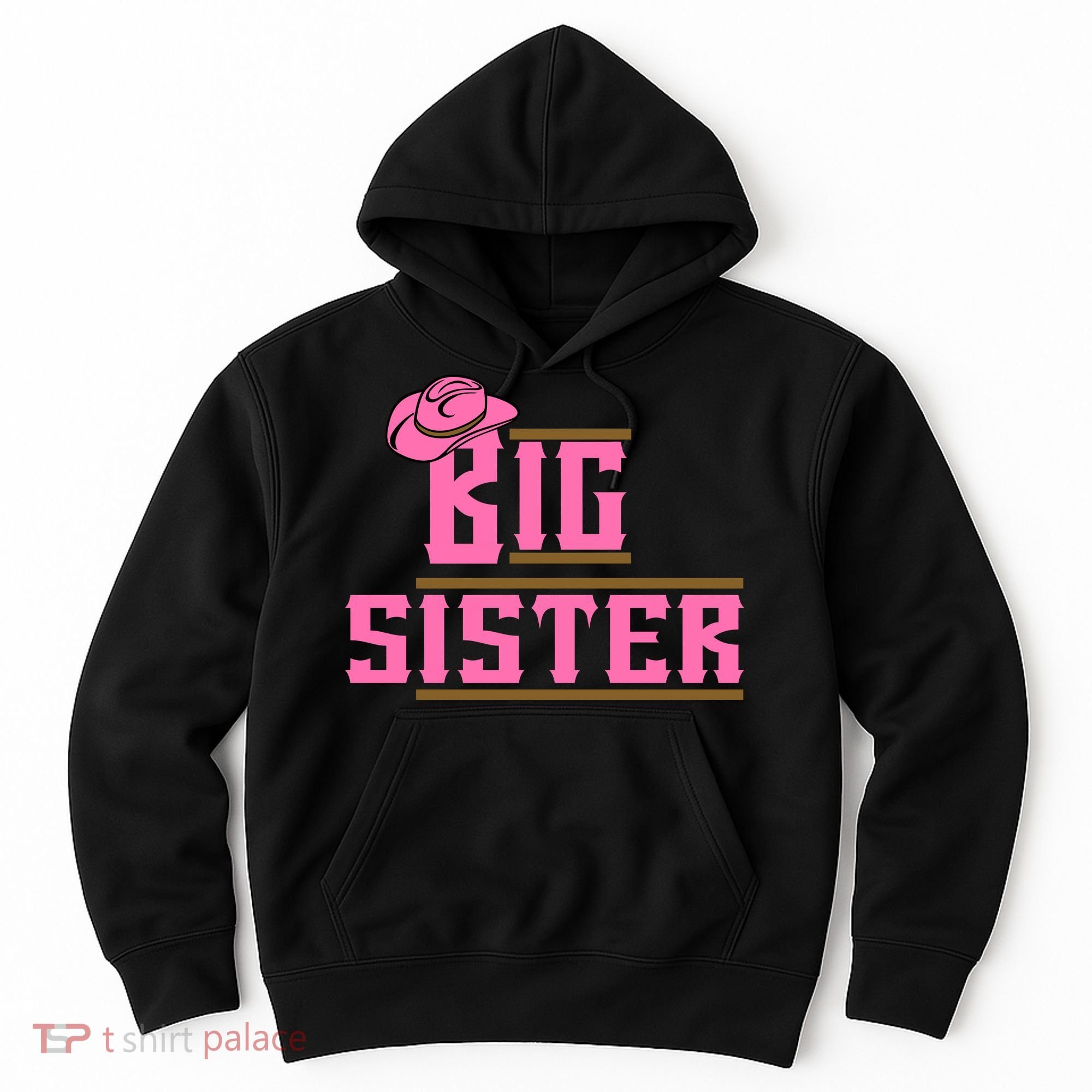 Cowgirl Big Sister Hoodie