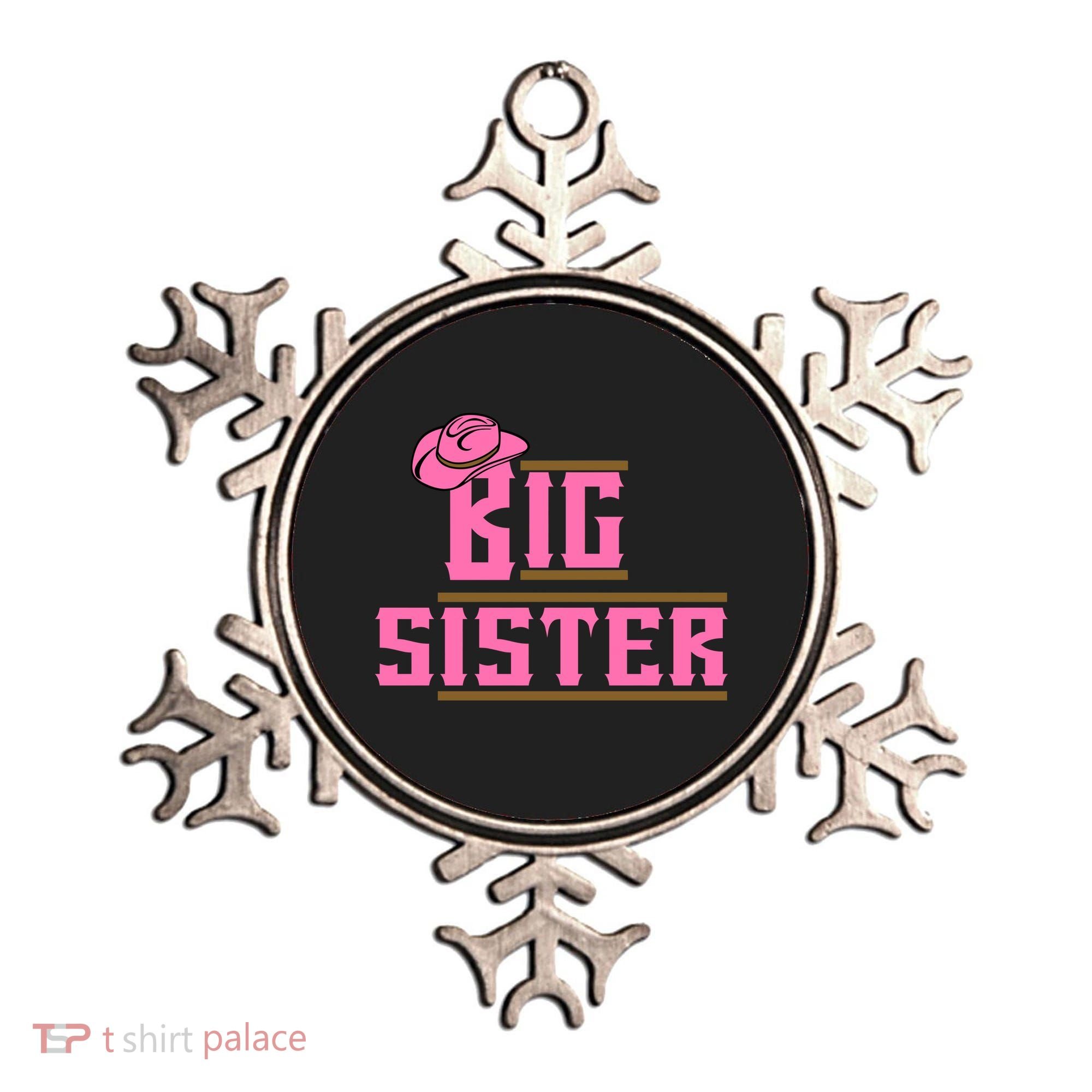 Cowgirl Big Sister Ornament