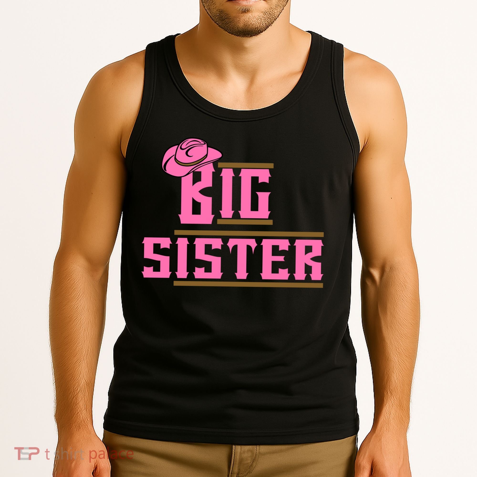 Cowgirl Big Sister Tank Top
