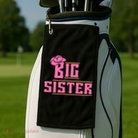Cowgirl Big Sister Golf Towel thumb 2