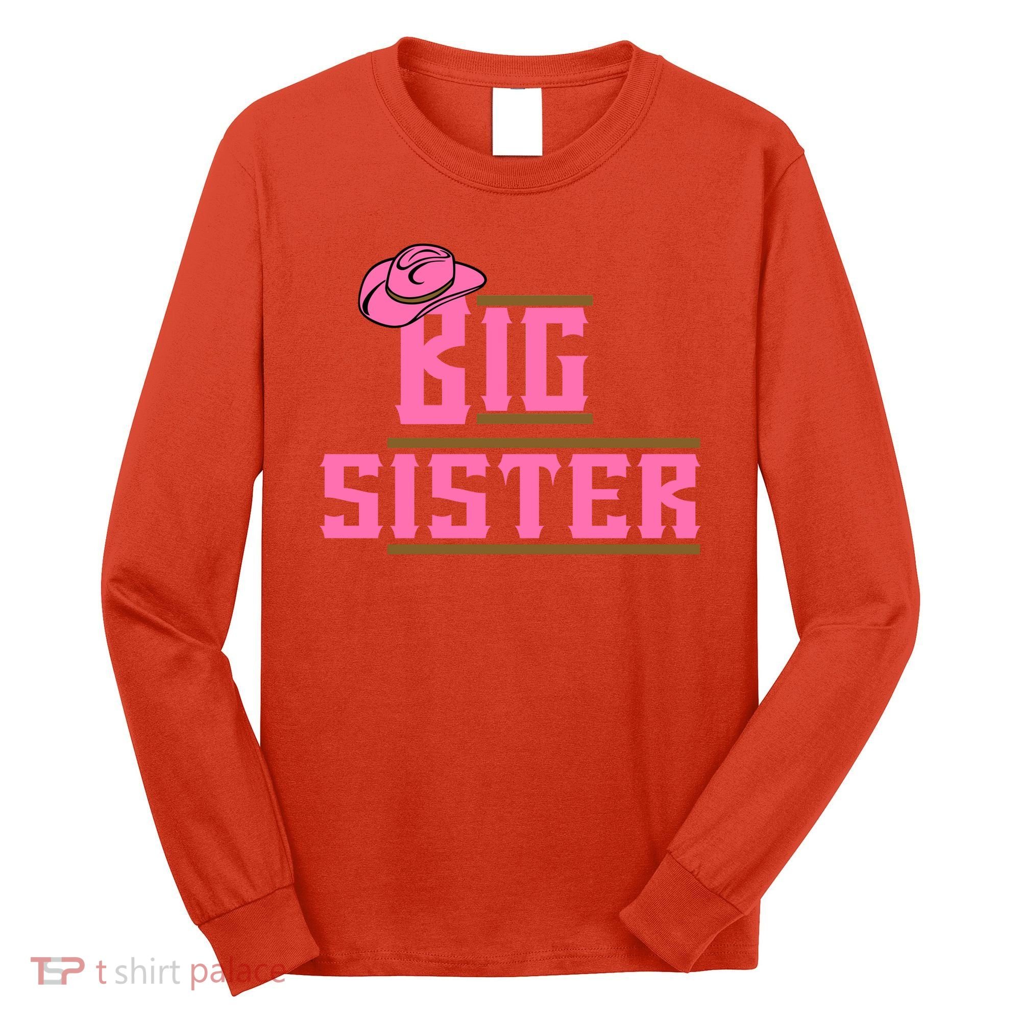 Cowgirl Big Sister Long Sleeve Shirt